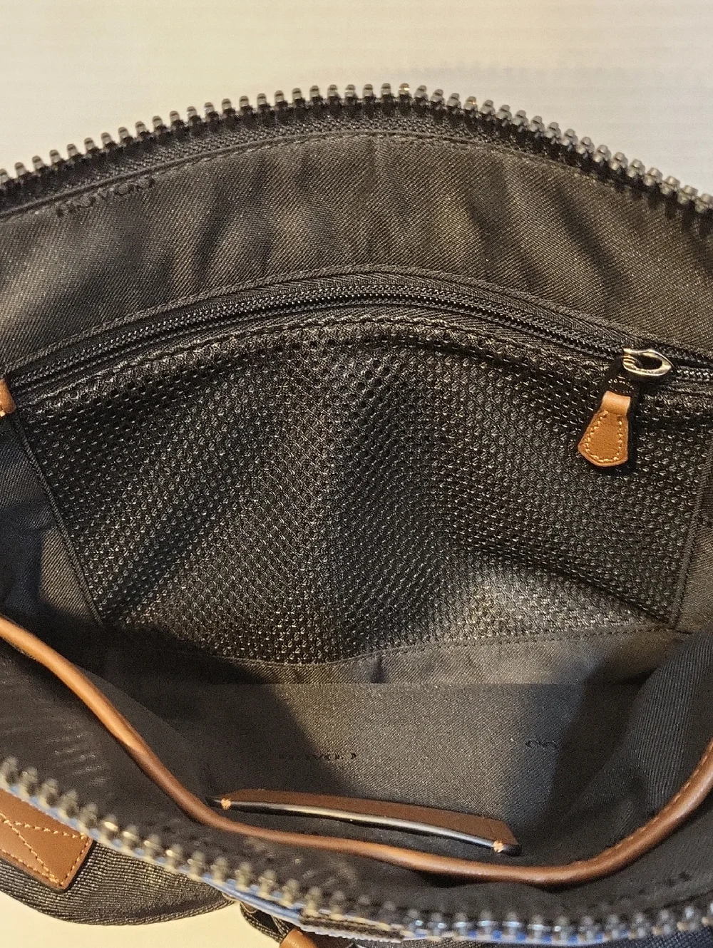 Authentic Coach Blue Pacer Modular Bag NWOT Multi Pocket Leather